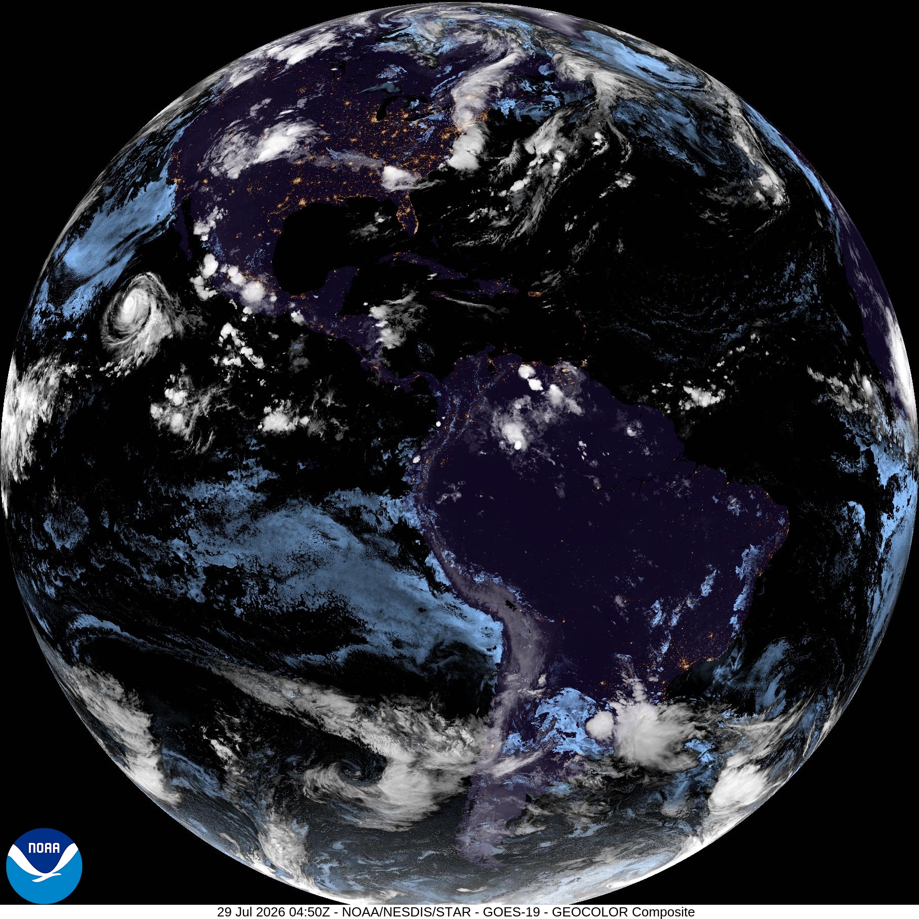 Full Disk — Western Hemisphere